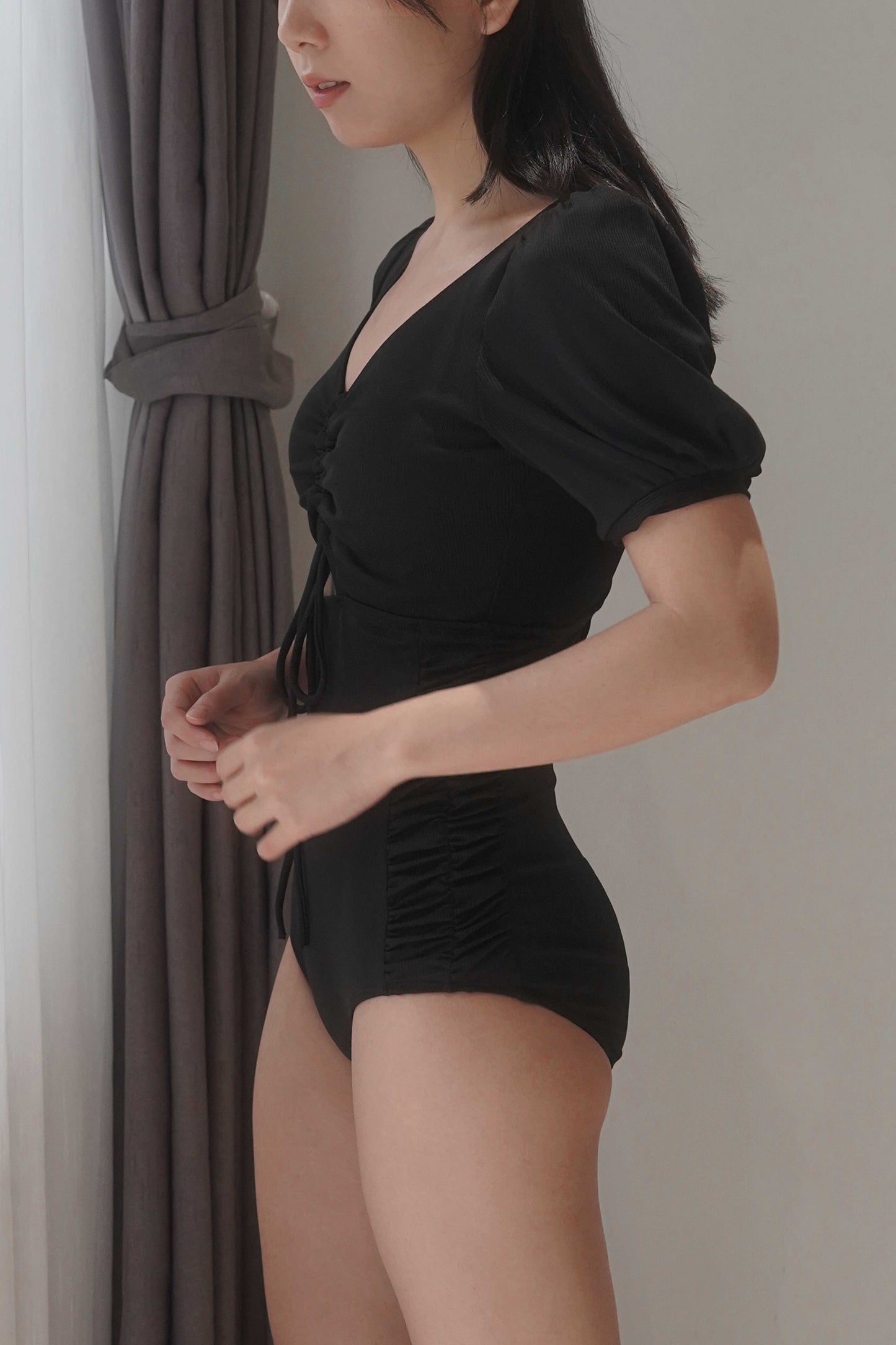 Snow White One Piece|Black