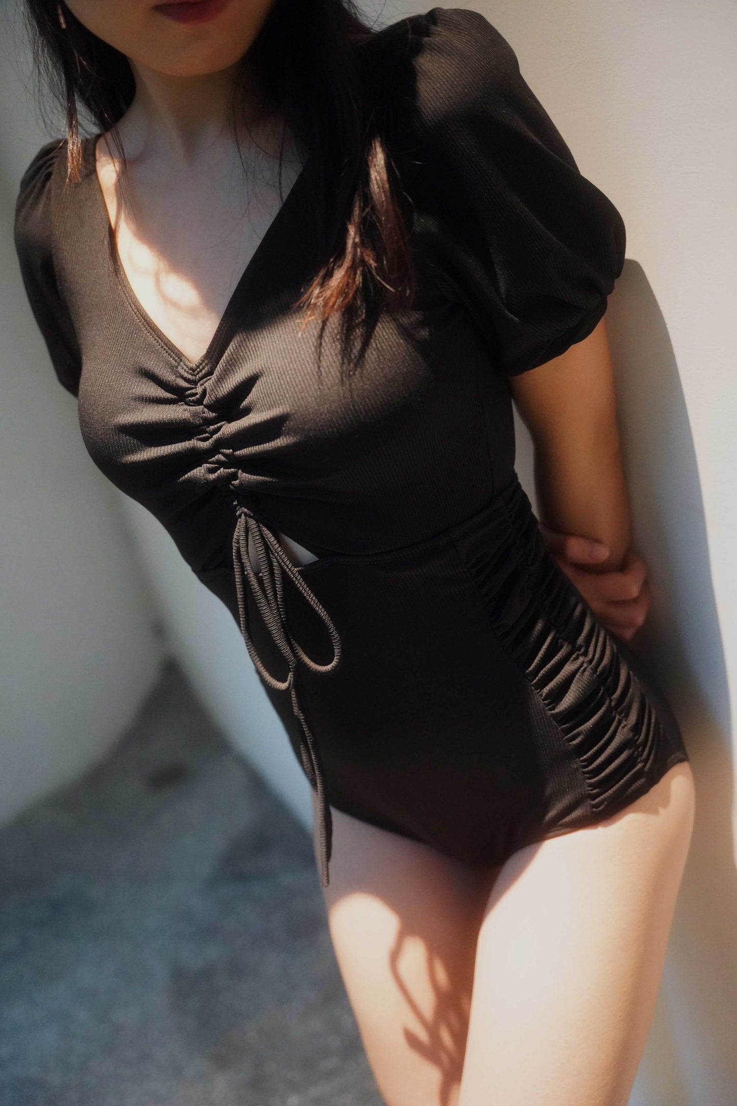 Snow White One Piece|Black